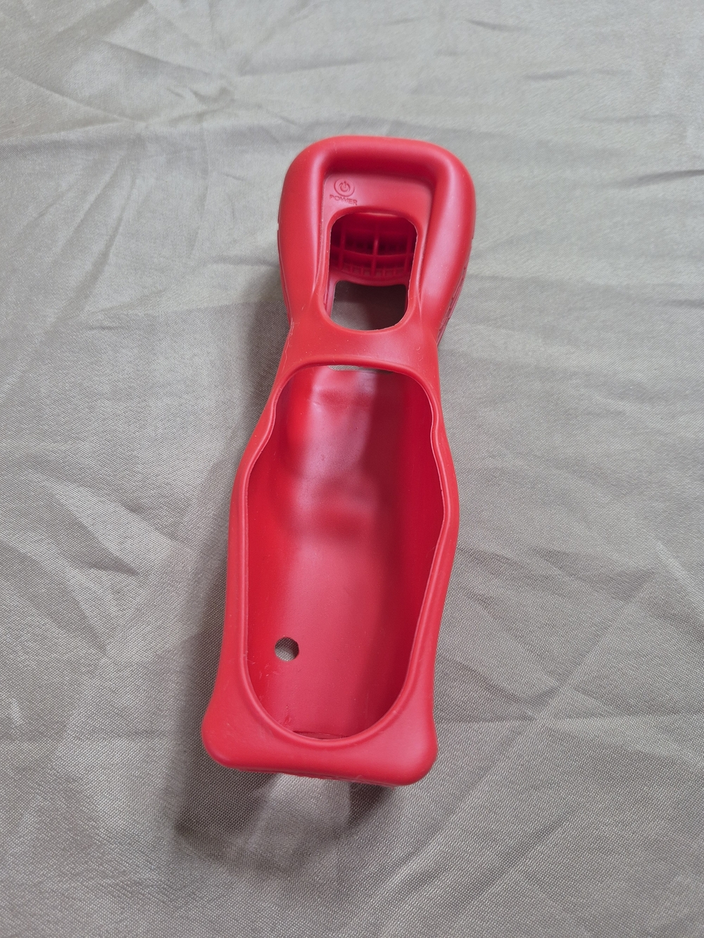 Official Nintendo Wii Remote Silicone Jacket Cover Case - Mario Edition Red